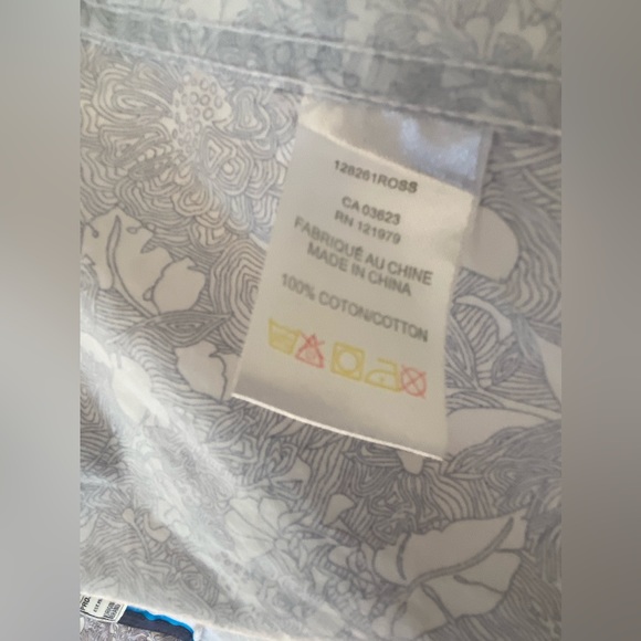 PROJEK Raw Floral print Mens 100% cotton Short Sleeve Button Up Shirts. S. - Picture 8 of 12